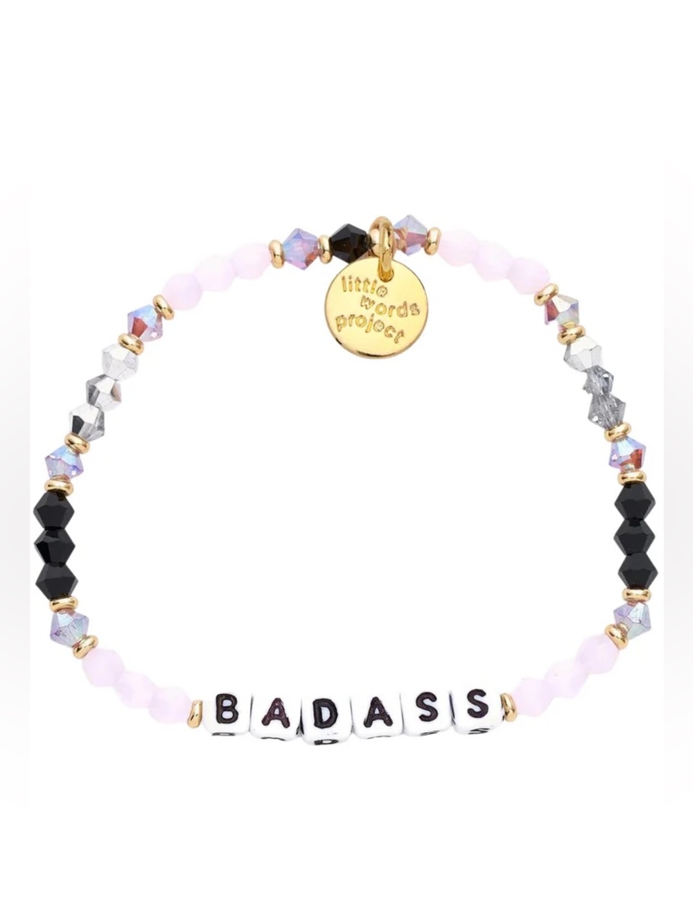 NWT Little Words Project Badass Beaded Bracelet